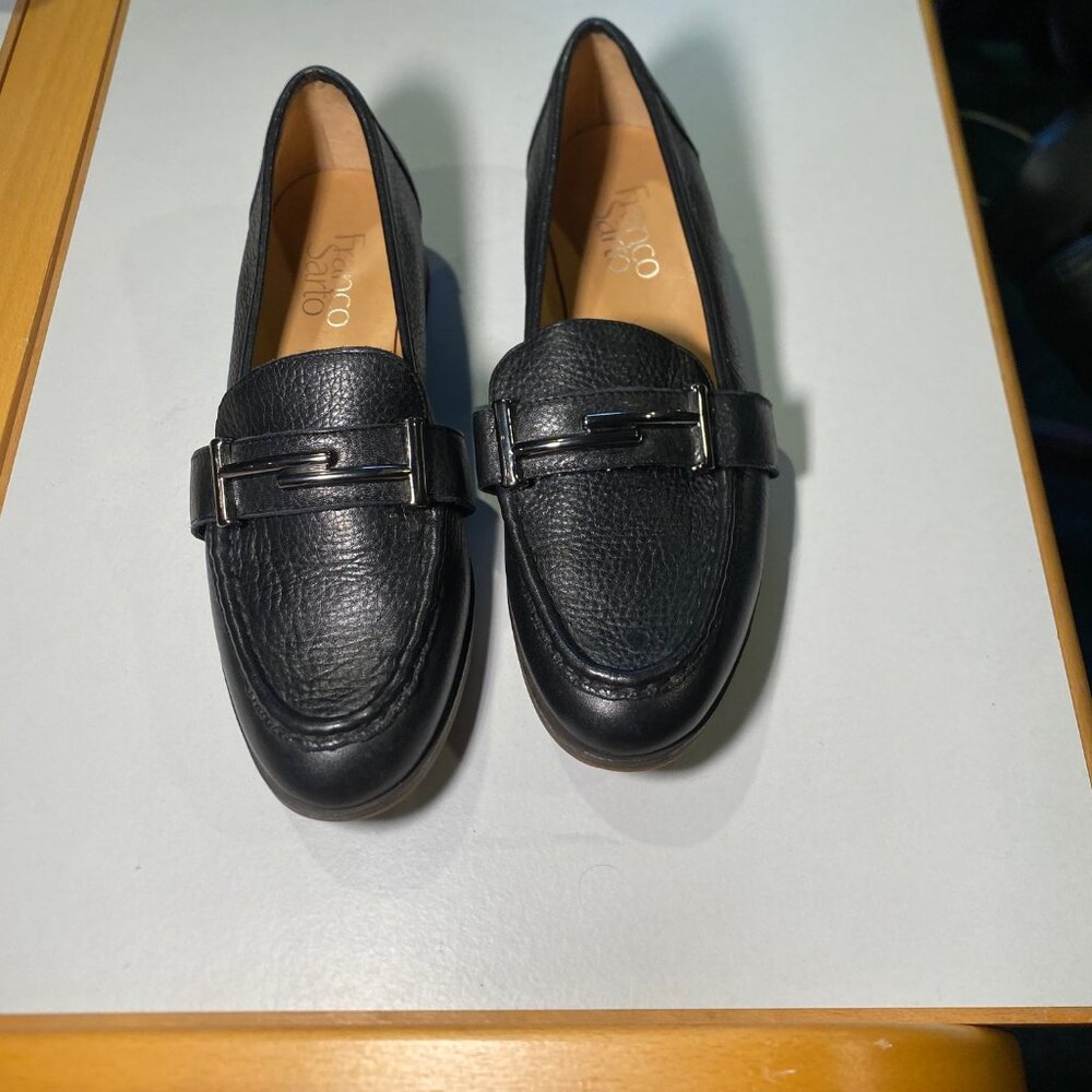 Franco Sarto - Size 6.5M - Women's Black Loafers